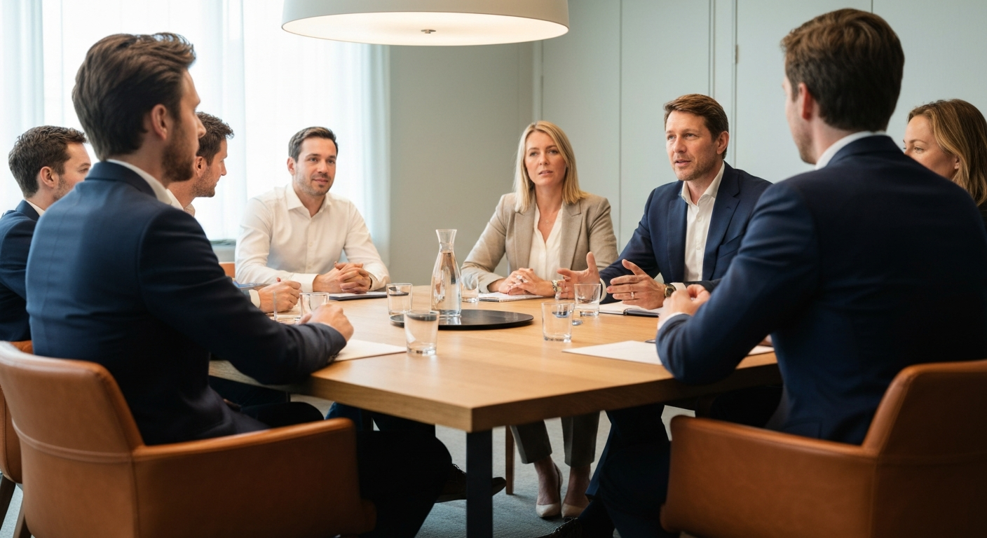 Styrelseordförande presenterar årsredovisning och verksamhetsberättelse för aktieägare vid ordinarie bolagsstämma